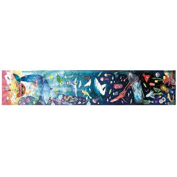 Hape puzzel oceaanleven 1,5 meter g van €20,99 voor €10,50, Ophalen of Verzenden, Nieuw