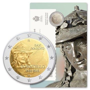 San Marino 2 Euro Donatello 2016, Verzenden
