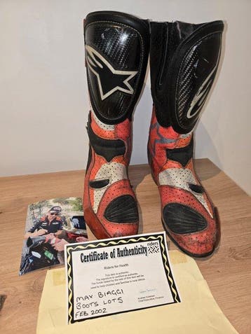 Boots - Alpinestars - Max Biaggi - 2002, Nieuw
