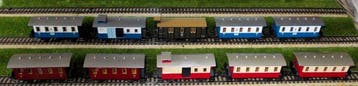 Märklin H0 - 4107, 4108 e altri - Model treinwagon (10), Nieuw