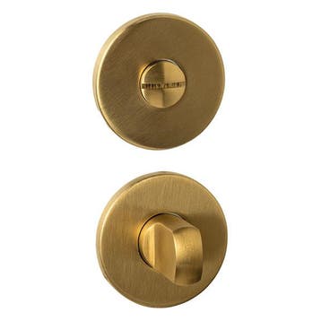 Deurbeslag | Wc-sluiting | Intersteel (Rond, Messing), Verzenden, Nieuw