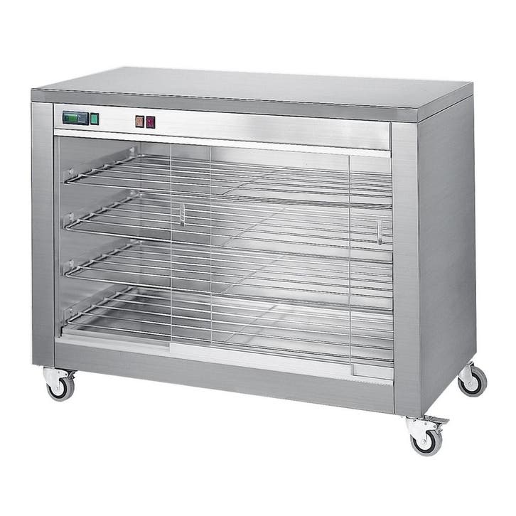 GGM Gastro | Warmhoudvitrine - 1,80kW - met glazen | WM4C, Zakelijke goederen, Horeca | Keukenapparatuur, Nieuw in verpakking