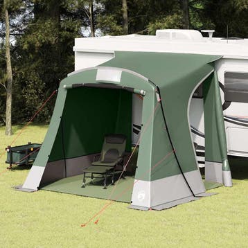 vidaXL Achterkleptent 285 x 255 x 245 cm Waterdicht Groen, Verzenden, Nieuw, Tot en met 2