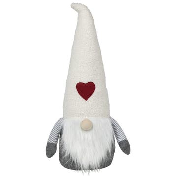 Deurstopper Kabouter beige muts 27x17x51cm, Huis en Inrichting, Woonaccessoires | Overige, Verzenden, Nieuw
