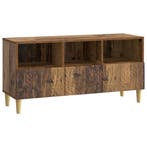 vidaXL TV-kast 102 x 34,5 x 50 cm Oud hout Bewerkt hout, Huis en Inrichting, Minder dan 50 cm, Verzenden, Nieuw, Minder dan 100 cm