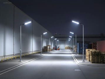 (16x) 100W 5000K LED Straatverlichting met Lens..., Nieuw