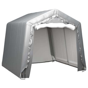 vidaXL Opslagtent 240x240 cm staalgrijs, Tuin en Terras, Verzenden, Nieuw