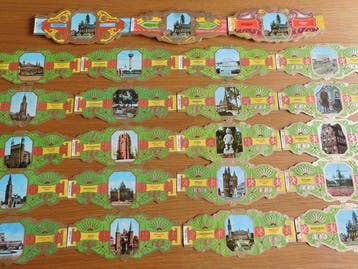 Fantastische Collectie Sigarenbandjes - 60 Complete Series