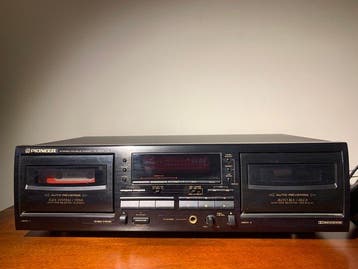 Pioneer - CT-W505R - Auto-Reverse - Dubbel Audiocassette, Nieuw