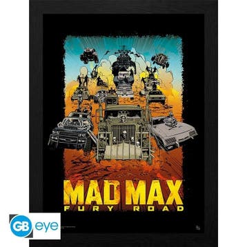 Mad Max: Fury Road Framed Print 30 x 40 cm, Ophalen of Verzenden, Nieuw