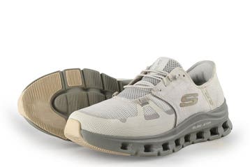 Skechers Instappers in maat 43 Beige, Overige kleuren, Verzenden, Overige typen, Zo goed als nieuw