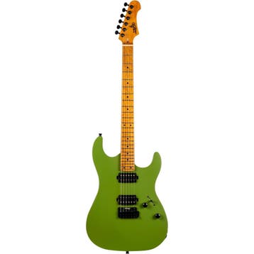 Jet JS-500 ST-Style Elektrische Gitaar Green, Ophalen of Verzenden, Nieuw