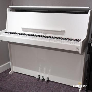 Oostendorp P1 Basic II ST WH chroom digitale piano, Muziek en Instrumenten, Piano's, Nieuw, Wit, Piano