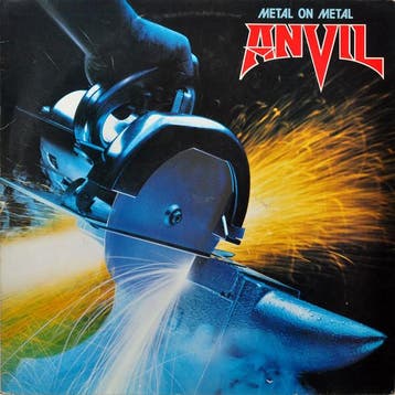 LP gebruikt - Anvil - Metal On Metal, Verzenden, Zo goed als nieuw