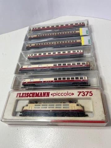 Fleischmann, Trix N - 7375, 15860-04, 3015, 3084, 3017 -, Nieuw