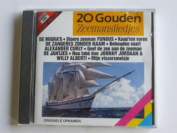 20 Gouden Zeemansliedjes - div. artiesten, Ophalen of Verzenden, Zo goed als nieuw