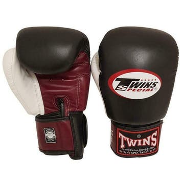 TWINS Bokshandschoenen Black/Wine Red/White, Sport en Fitness, Vechtsporten en Zelfverdediging, Ophalen of Verzenden, Nieuw