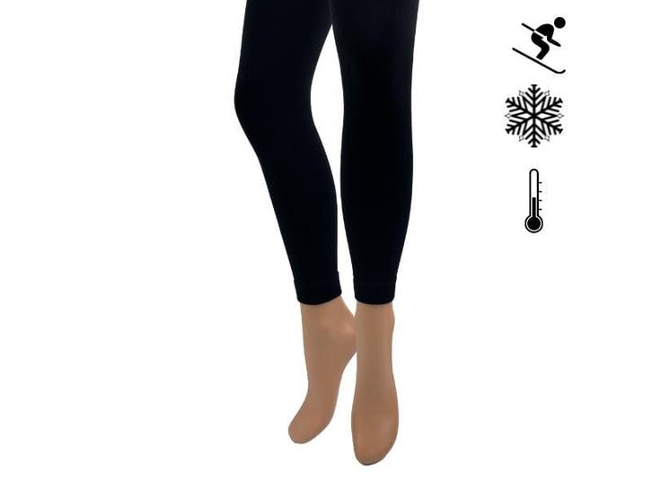 Thermo legging - Zwart, Kleding | Dames, Leggings, Maillots en Panty's, Verzenden