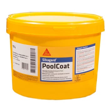 Sika Bouw Sikagard 140 pool zwembadcoating 10 liter, wit,, Verzenden, Nieuw