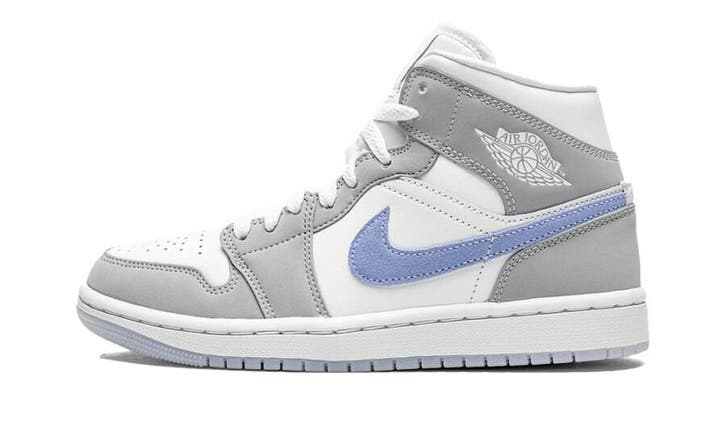 Air Jordan 1 Mid Aluminium Wolf Grey (W), Kleding | Dames, Schoenen