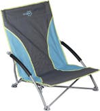 Bo-Camp Beach Chair Compact vouwstoel - Blauw/grijs, Caravans en Kamperen, Verzenden, Nieuw
