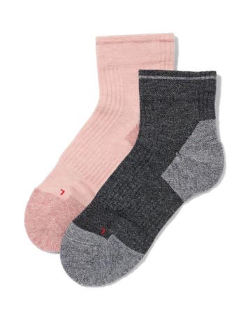 HEMA Dames wandelsokken - 2 paar grijsmelange 3=40% / 2=20%, Verzenden, Nieuw
