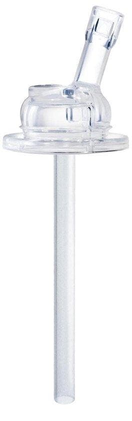 Pura fles met rietje 325 ml + aqua swirl sleeve, Verzenden, Nieuw