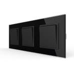 Livolo | Zwart | 1+2+2 | Puls | Wipschakelaar, Doe-het-zelf en Verbouw, Elektra en Kabels, Ophalen of Verzenden, Nieuw