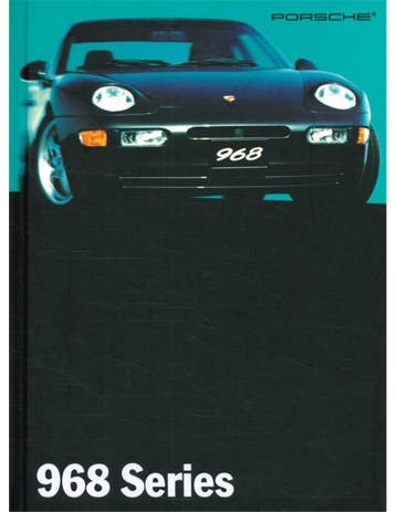 1994 PORSCHE 968 HARDCOVER BROCHURE ENGELS (USA), Boeken, Nieuw, Porsche, Author