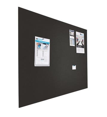 Prikbord bulletin - Zwevend - 120x200 cm  - Zwart, Ophalen of Verzenden, Nieuw