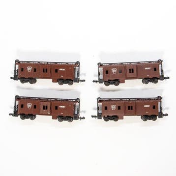 Lima N - 762 - Modeltrein goederenwagon (4) - Caboose bay, Nieuw