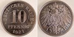 10 Pfennig Duitsland Probe 10 Pf Eisen 1921 ohne Muenzzei..., Postzegels en Munten, Verzenden