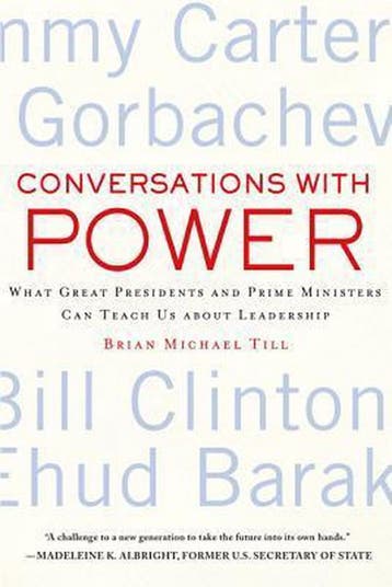 Conversations With Power 9780230110588 Brian Michael Till, Verzenden, Gelezen, Brian Michael Till