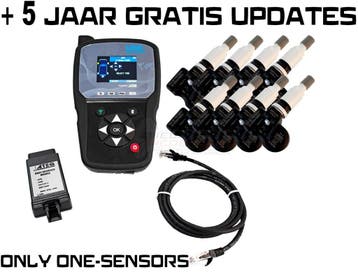 ATEQ TPMS TOOL VT46 Alleen ONE-SENSOR met OBDII + 8 sensoren, Auto diversen, Autogereedschap, Verzenden, Nieuw