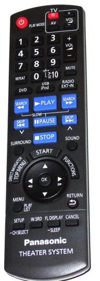 Afstandsbediening Panasonic N2QAYB000361 sa-pt470eb, Audio, Tv en Foto, Afstandsbedieningen, Origineel, Nieuw, Ophalen of Verzenden
