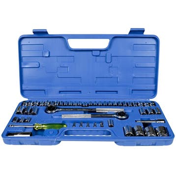 Benson 52-delige doppendoos - Inclusief adapters en ratel..., Ophalen of Verzenden, Nieuw