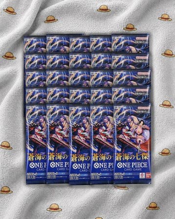 Bandai - 25 Booster pack - One Piece - One Piece TCG - x25, Nieuw