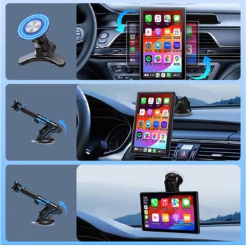 CarPlay Spiegel Scherm 7-9 Inch Android Auto Bluetooth, Verzenden, Nieuw