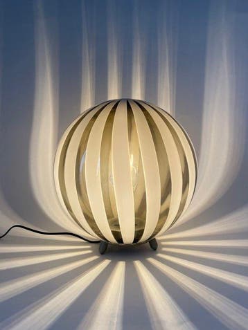 MIMU interior - Tafellamp - Trasparenze parelgrijs - stok