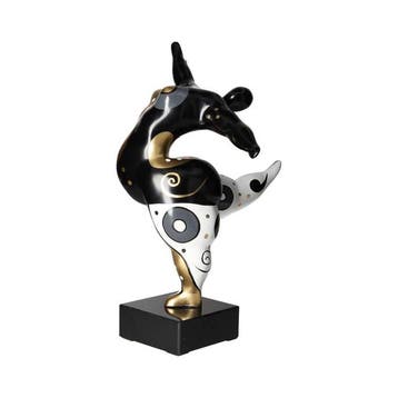 STB-ART - Beeldje - Dancing lady - Marmer, Hars