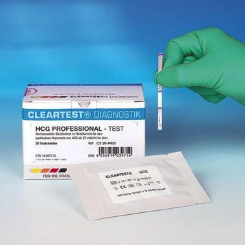 Cleartest® HCG zwangerschapstest 20 tests, Verzenden, Nieuw