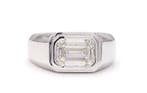Zonder minimumprijs - Ring - 14 karaat Witgoud - 2.00ct. tw., Nieuw