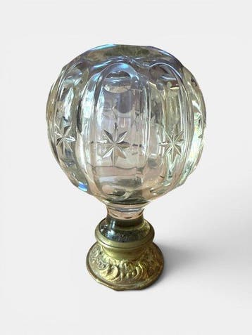 Decoratief ornament - Frankrijk - Kristallen trapbal