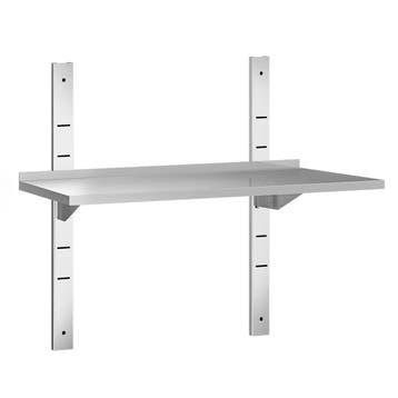 GGM Gastro | RVS wandplank PREMIUM - 1000x300mm | WBK103 |, Verzenden, Nieuw in verpakking, RVS Meubilair