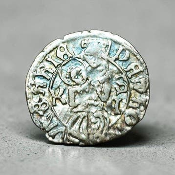 Hongarije, middeleeuws. Wladislaus II (1490–1516). Denar ND