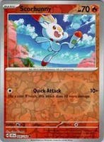 Scorbunny 026/142 reverse holo Stellar Crown, Ophalen of Verzenden, Nieuw, Losse kaart, Foil