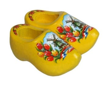 Magneetklompen Geel tulp, Kleding | Dames, Ophalen of Verzenden, Nieuw