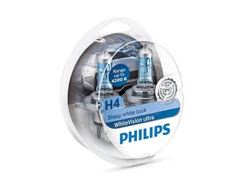 Philips H4 White Vision Ultra 12342WVUSM Doubox, Ophalen of Verzenden, Nieuw