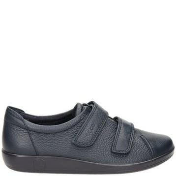 Ecco Soft 2.0 lage sneakers voor dames in het Blauw, Ecco, Nieuw, Sneakers of Gympen, Verzenden