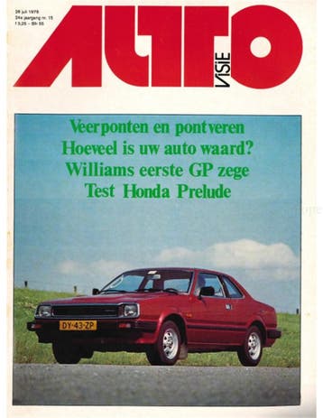 1979 AUTOVISIE MAGAZINE 15 NEDERLANDS, Nieuw, Author